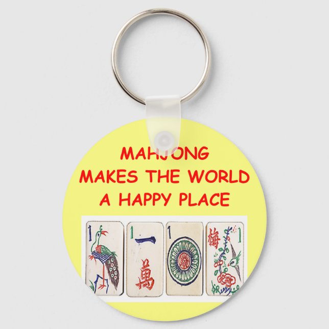 Porte-clés mahjong (Recto)
