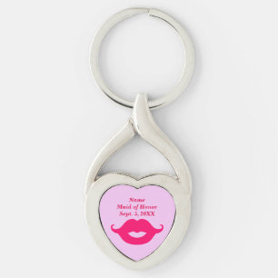 Porte-clés Maid of Honor Twisted Heart Keychain