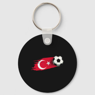 Porte-clés Maillot drapeau de la Turquie Équipe de football t