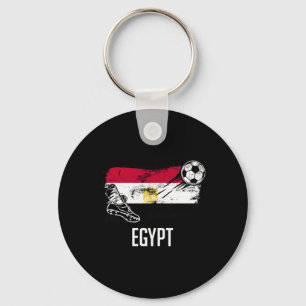 Porte-clés Maillot du drapeau de l'Égypte Équipe de football