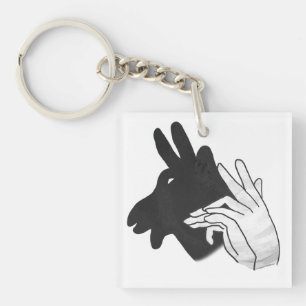 Porte-clés Main Silhouette Billy Chèvre