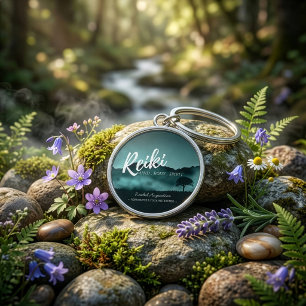 Porte-clés Maître de Reiki naturel et instructeur de médiatio