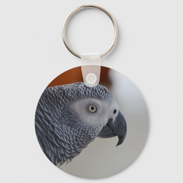 Porte-clés Majestic African Grey Parrot Porte - clé (Recto)