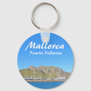 Porte-clés Mallorca Puerto Pollensa Souvenir
