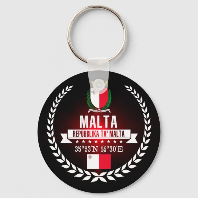 Porte-clés Malte (Recto)