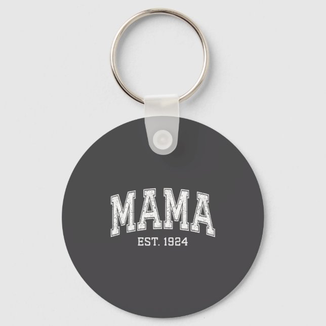 Porte-clés Mama Est 1924 Mom D Mothers Day Ized  (Recto)