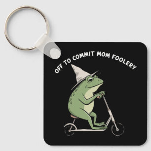 Porte-clés Mama Grenouille Partir Commettre Maman Folie Cadea