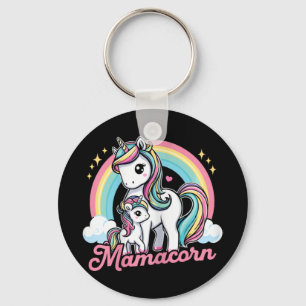 Porte-clés Mamacorn - Drôle mignon Costume Unicorn Maman Mère