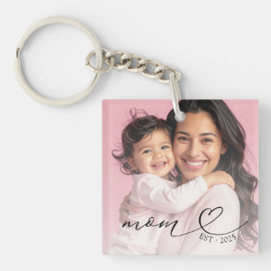 Porte-clés Maman a fondé un nouveau cadeau pour maman
