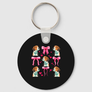 Porte-clés Maman Beagle Coquette Maman Beagle Maman Beagle