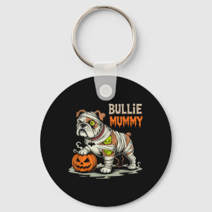 Porte-clés Maman Bullie Halloween Bouledogue