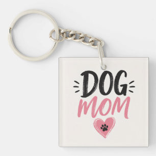 Porte-clés Maman de chien