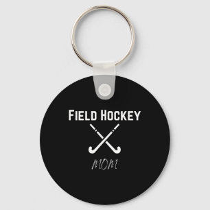 Porte-clés Maman de hockey sur gazon Fierté de l'école second