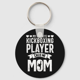 Porte-clés Maman de kickboxing maman drôle arts martiaux kara