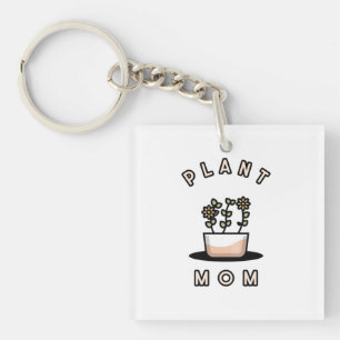 Porte-clés Maman des plantes