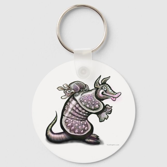 Porte-clés Maman Dillo (Recto)