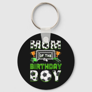 Porte-clés Maman du garçon de la fête d'anniversaire Famille