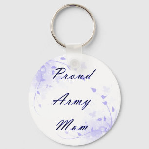 Porte-clés Maman fière d'armée