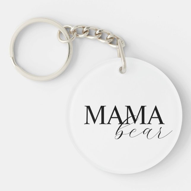 Porte-clés Maman Ours (Devant)