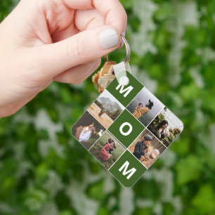 Porte-clés Maman Porte - clé photo pour la fête des mères