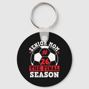 Porte-clés Maman senior 2026 Football Dernière saison Cérémon