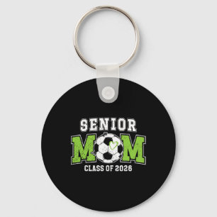 Porte-clés Maman senior de football Cl de 2026 Maman senior d