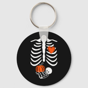 Porte-clés Maman squelette enceinte Halloween grossesse 