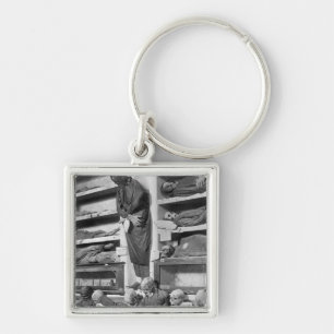 Porte-clés Mamans dans les catacombes de Palerme, Italie