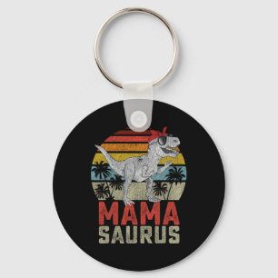 Porte-clés Mamasaurus T Rex Dinosaur Mama Saurus Family Match