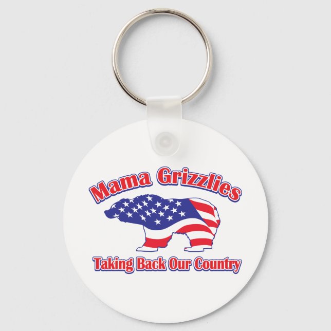 Porte-clés Mamma-Grizzlies (Recto)