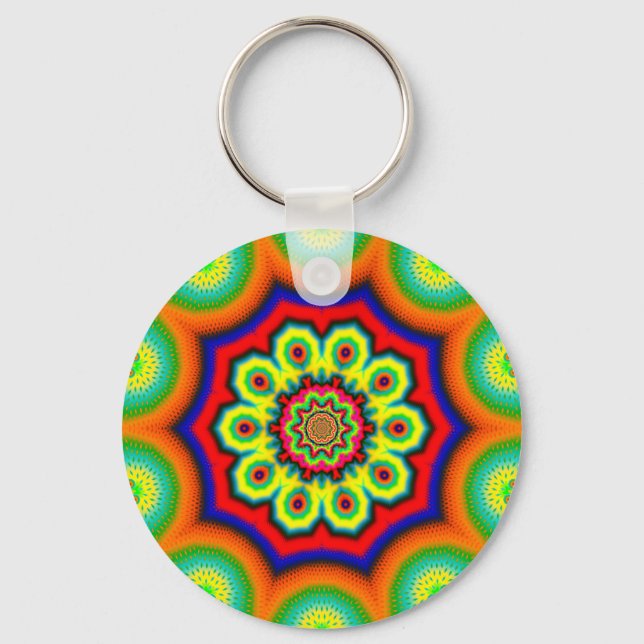 Porte-clés Mandala (Recto)