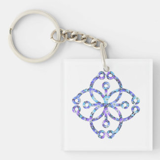 Porte-clés Mandala Floral