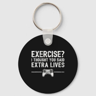 Porte-clés Manette de jeu vidéo drôle Extra Lives Jeu rétro