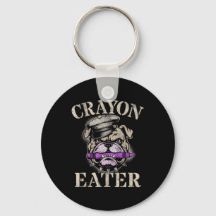 Porte-clés Mange-crayon Bulldog Grunt Famille Militaire Solda