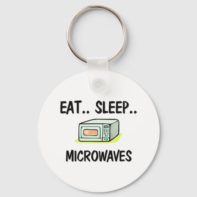 Porte-clés Manger des MICROWAVES de sommeil (Recto)