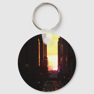 Porte-clés Manhattanhenge Sunset New York City