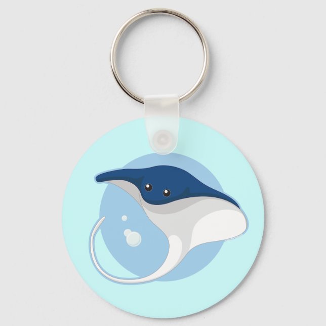 Porte-clés Manta Ray (Recto)