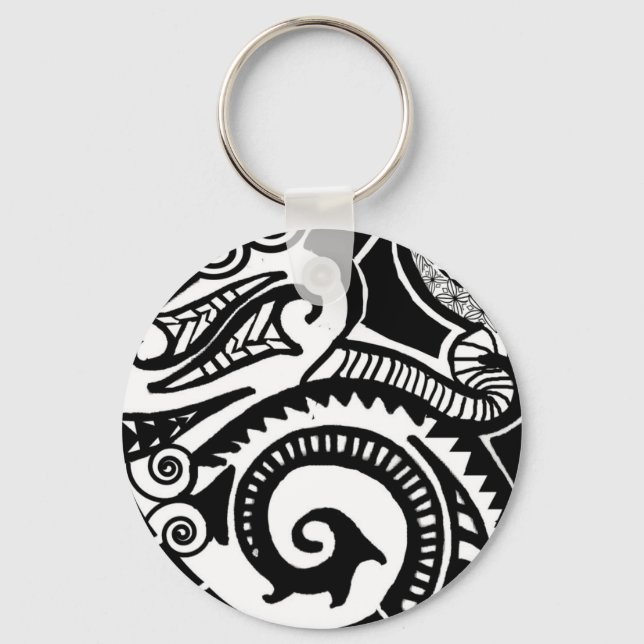Porte-clés maori (Recto)