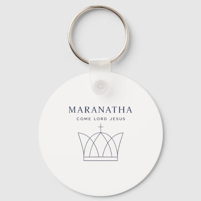 Porte-clés Maranatha Christian Modern Minimalist  (Recto)