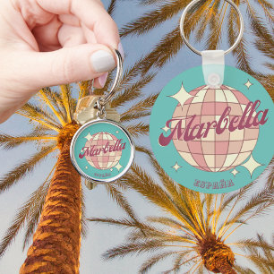 Porte-clés Marbella Espagne île des Canaries souvenir 