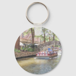 Porte-clés Marche de la rivière San Antonio
