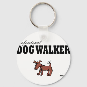 Porte-clés Marcheur de chien professionnel