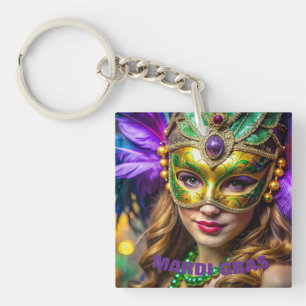 Porte-clés Mardi Gras