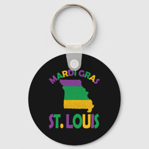 Porte-clés Mardi Gras Party St. Louis Missouri