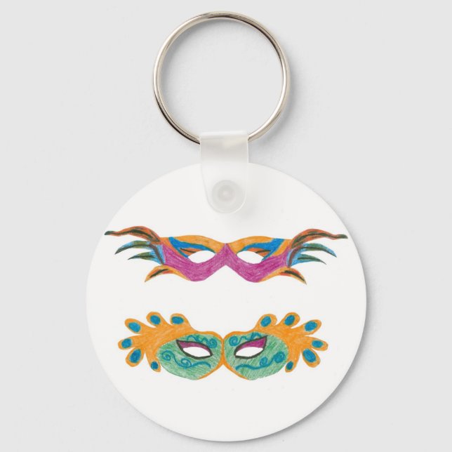 Porte-clés Mardi Gras Porte - clé (Recto)
