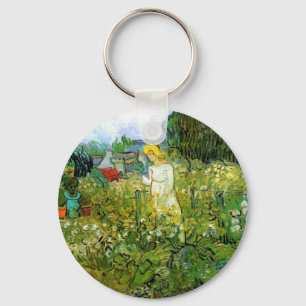 Porte-clés Marguerite Gachet dans le jardin par Vincent van G