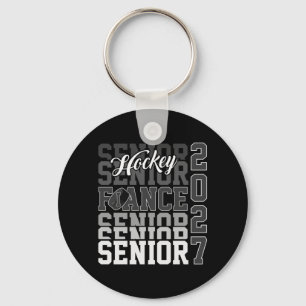 Porte-clés Mari senior 2027 Hockey Futur époux Fière famille