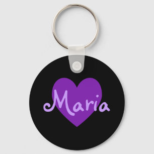 Porte-clés Maria en violet