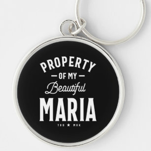 Porte-clés Maria Personalized Name Birthday Gift