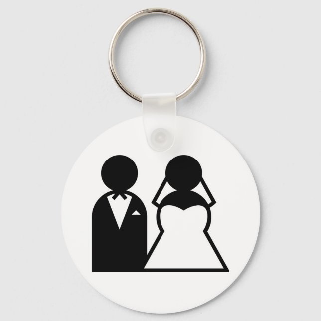 Porte-clés mariage (Recto)